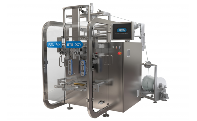 Vertical packaging machines for food-processing